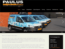 Tablet Screenshot of paulus-elektro.nl